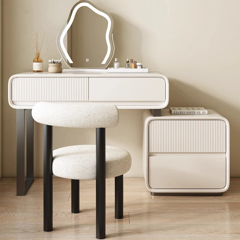 Modern Apartment Dressing Table Vanity Storage Solid Wood Dressing Table Classic Multifunction Kaptafel Bedroom Furniture
Modern Apartment Dressing Table Vanity Storage Solid Wood Dressing Table Classic Multifunction Kaptafel Bedroom Furniture