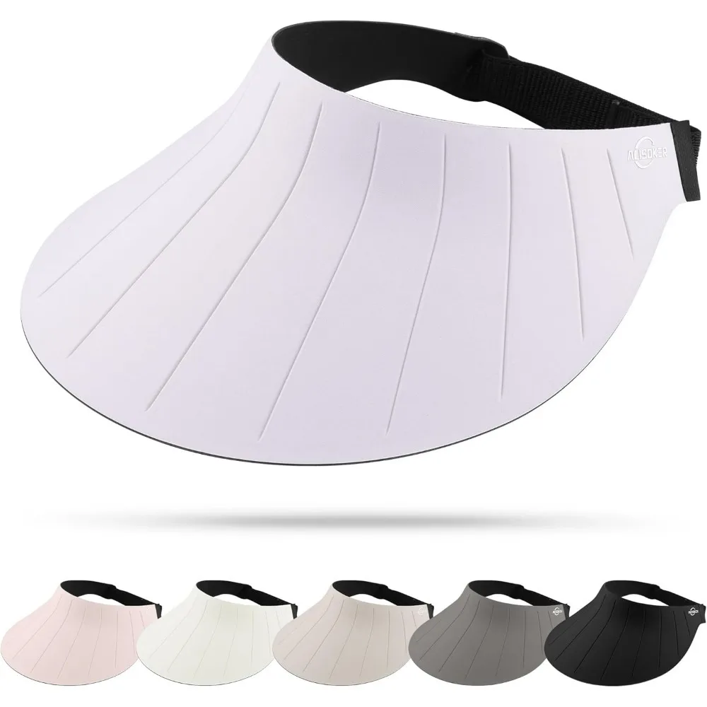 Sun Visor Hat for Women Men Wide Brim Packable Seamless Beach Hats Adjustable Ponytail Sun Hats for Outdoor
Sun Visor Hat for Women Men Wide Brim Packable Seamless Beach Hats Adjustable Ponytail Sun Hats for Outdoor