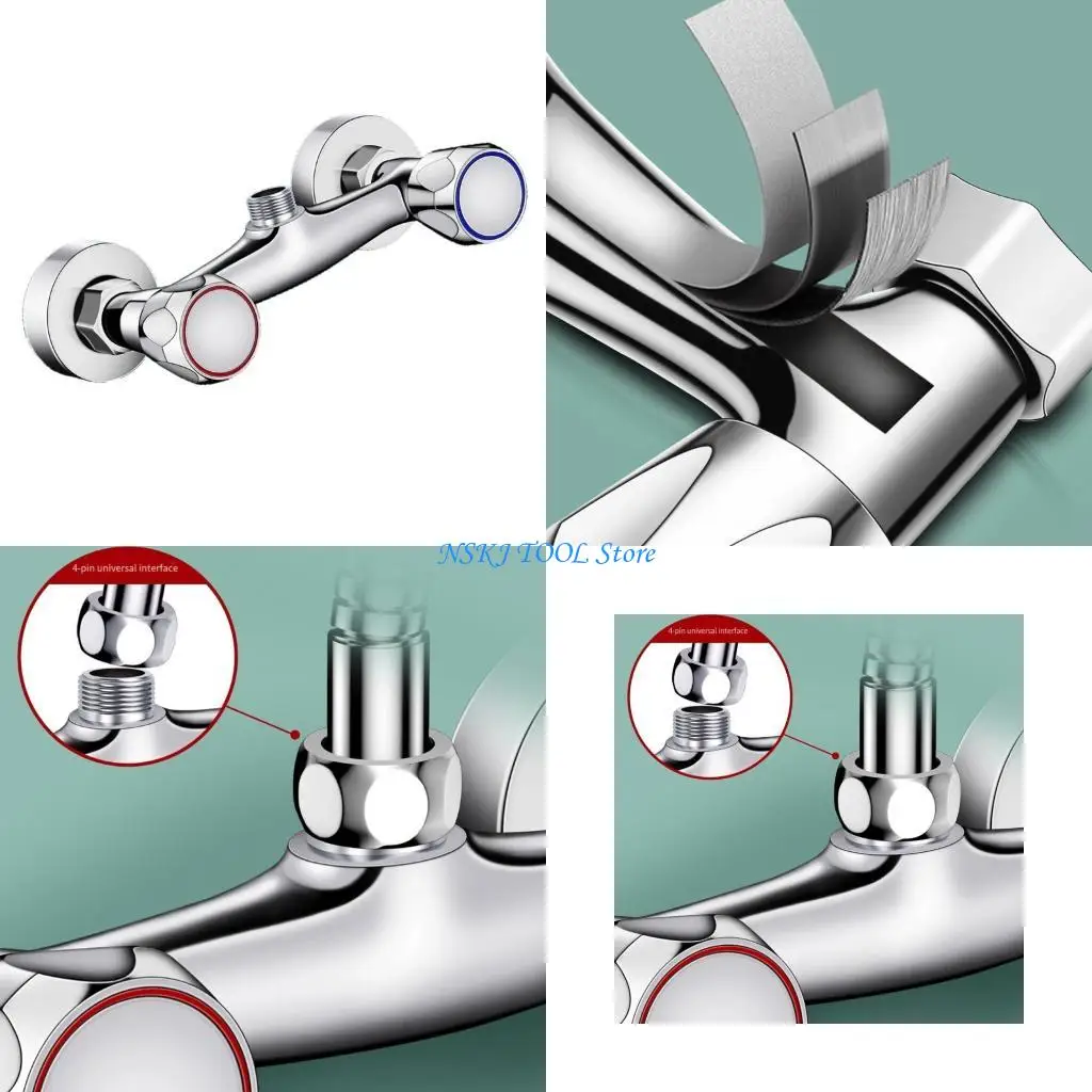 L8RC Modern Double Control Bathroom Faucet With Hot And Cold Water Adjustment
L8RC Modern Double Control Bathroom Faucet With Hot And Cold Water Adjustment