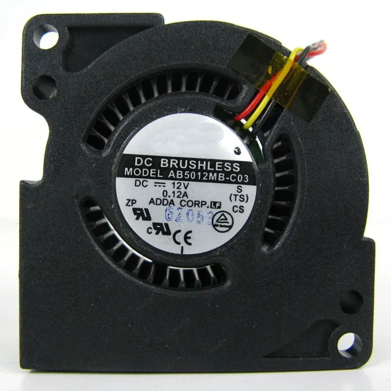 For AB5012MB-C03 AB5012HX-C03 5020 12V DC Axial Cooling Fan for Projector Replacement
For AB5012MB-C03 AB5012HX-C03 5020 12V DC Axial Cooling Fan for Projector Replacement