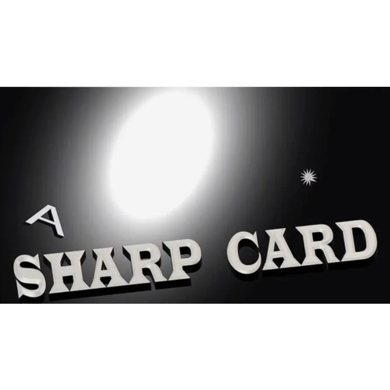 Sharp Card by Alain Vachon Gimmicks Mentalism Magic Tricks Magician Props Street Magia Bar Close Up Card Magic and Trick Decks
Sharp Card by Alain Vachon Gimmicks Mentalism Magic Tricks Magician Props Street Magia Bar Close Up Card Magic and Trick Decks