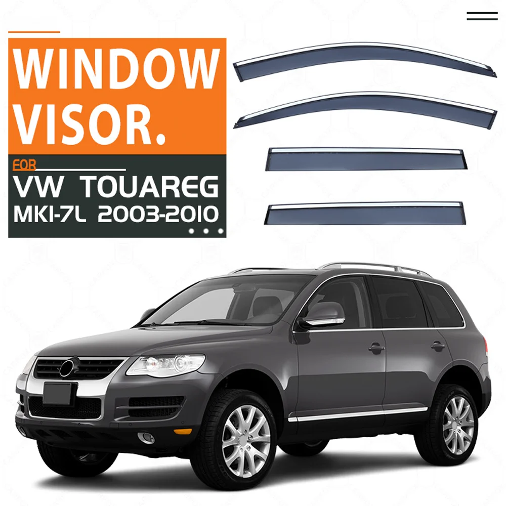 Chrome Strips Rain Guards for VOLKSWAGEN VW Touareg 7L 2002-2010 Window Visor Wind Deflectors Door Visor Vent Shades
Chrome Strips Rain Guards for VOLKSWAGEN VW Touareg 7L 2002-2010 Window Visor Wind Deflectors Door Visor Vent Shades