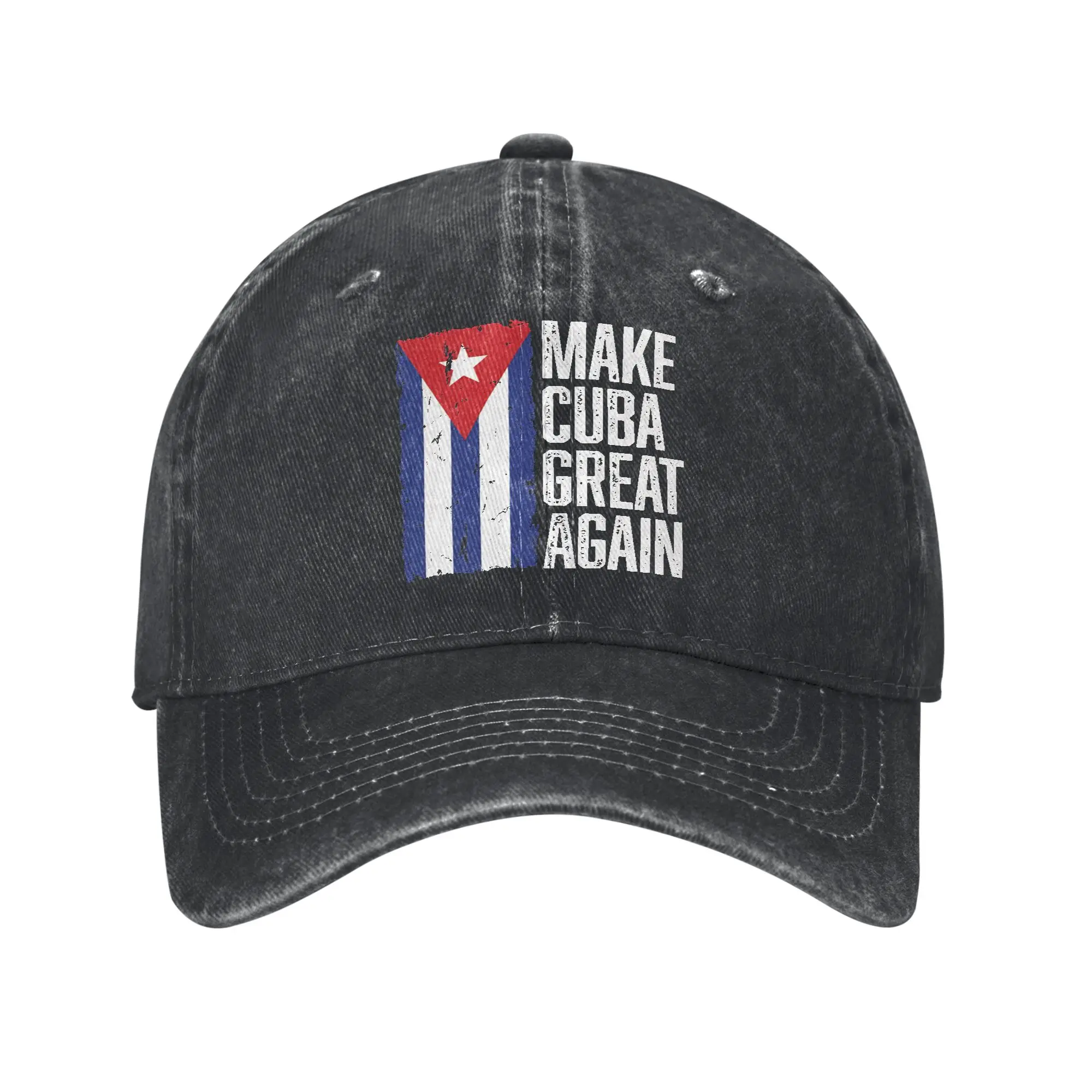 Washed Baseball Cap Make Cuba Great Again Spring Trucker Hat For Women Men Street Style Outdoor Gym Sun Snapback Cap
Washed Baseball Cap Make Cuba Great Again Spring Trucker Hat For Women Men Street Style Outdoor Gym Sun Snapback Cap