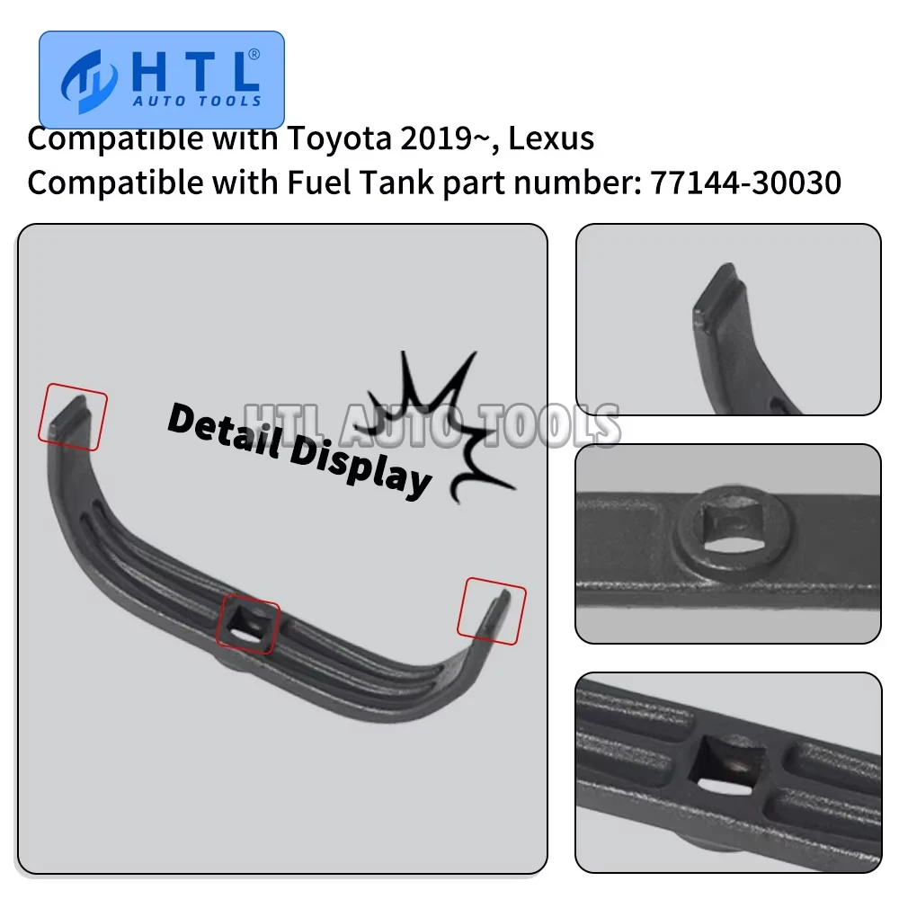 Fuel Tank Lock Ring Wrench 2-Jaw Tool For Lexus Toyota Fuel Tank LID Removal 2019+
Fuel Tank Lock Ring Wrench 2-Jaw Tool For Lexus Toyota Fuel Tank LID Removal 2019+
