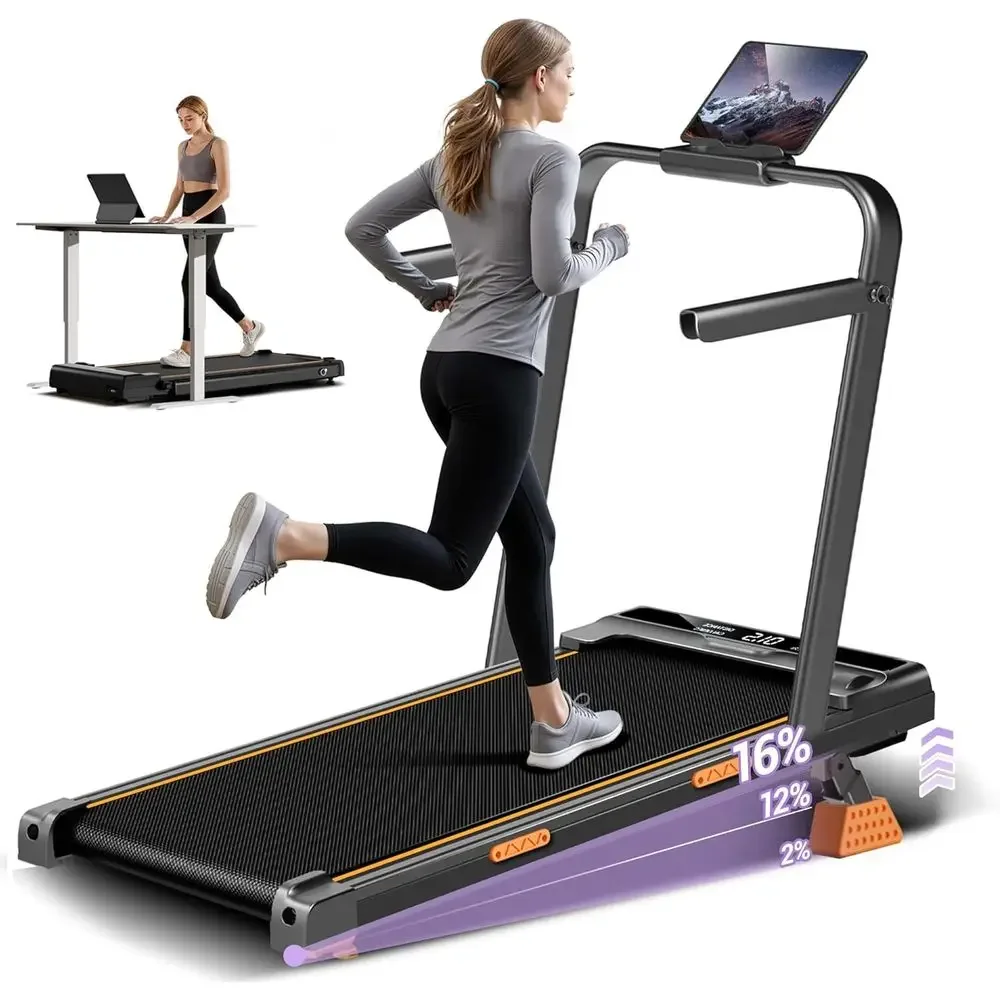 Compact 4-in-1 Under Desk Treadmill with 2.5 HP Motor, 330 lbs Capacity, Quiet Operation
Compact 4-in-1 Under Desk Treadmill with 2.5 HP Motor, 330 lbs Capacity, Quiet Operation
