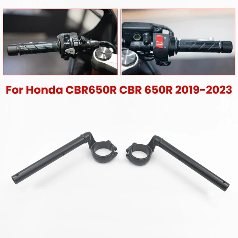 Hot-A015-Motorcycle Black Handle Bar Clip-On Fork Tube Handlebars For Honda CBR650R CBR 650R 2019-2023
Hot-A015-Motorcycle Black Handle Bar Clip-On Fork Tube Handlebars For Honda CBR650R CBR 650R 2019-2023