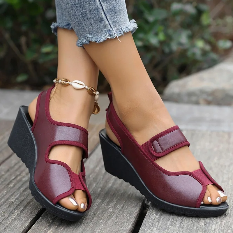 2025 Hot Sale Shoes Female Peep Toe Women's Sandals Fashion Plus Size Casual Elastic Band Best Outdoor Seller Wedge Sandals
2025 Hot Sale Shoes Female Peep Toe Women's Sandals Fashion Plus Size Casual Elastic Band Best Outdoor Seller Wedge Sandals