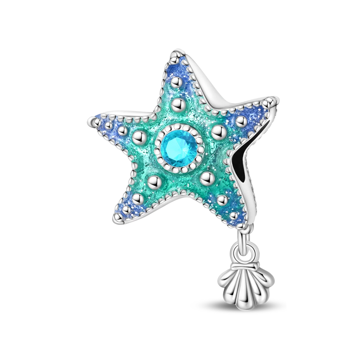 Blue Starfish Beads Original 925 Sterling Silver Charm Beads Fit Bracelet Diy Women Valentine Gift Accessory Shell Pendant Shiny
Blue Starfish Beads Original 925 Sterling Silver Charm Beads Fit Bracelet Diy Women Valentine Gift Accessory Shell Pendant Shiny