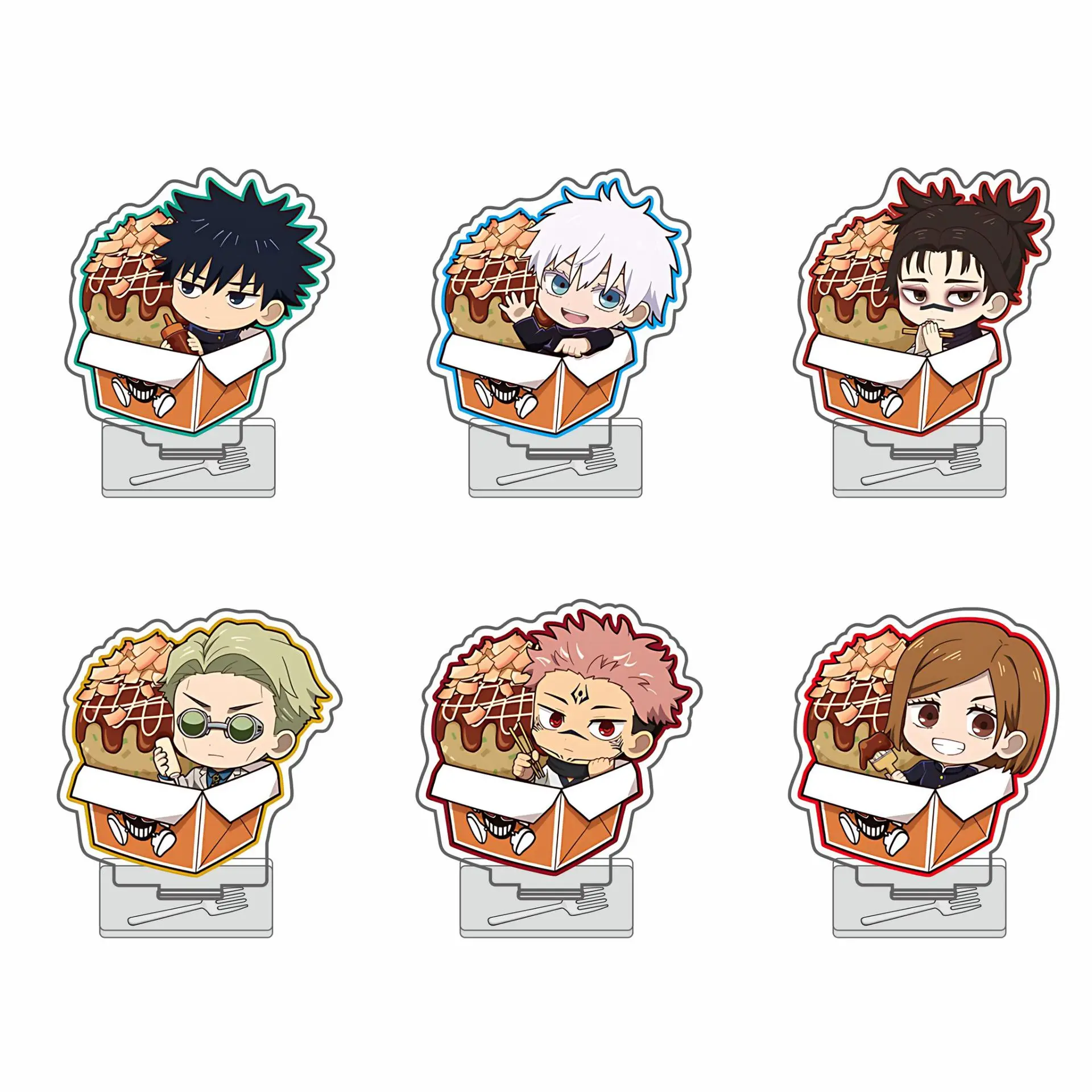 10CM kawaii Jujutsu Kaisen Anime Acrylic Stand Tabletop Decorations Fushiguro/Getou Accessories Decor Gifts Exquisite Products
10CM kawaii Jujutsu Kaisen Anime Acrylic Stand Tabletop Decorations Fushiguro/Getou Accessories Decor Gifts Exquisite Products