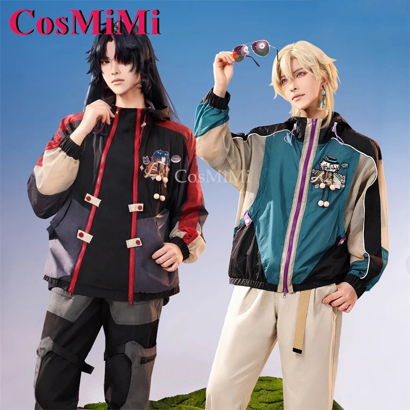 CosMiMi Honkai: Star Rail Blade/Aventurine Cosplay Costume Derivative Product Fashion Sun Protection Clothing Summer Sunscreen
CosMiMi Honkai: Star Rail Blade/Aventurine Cosplay Costume Derivative Product Fashion Sun Protection Clothing Summer Sunscreen