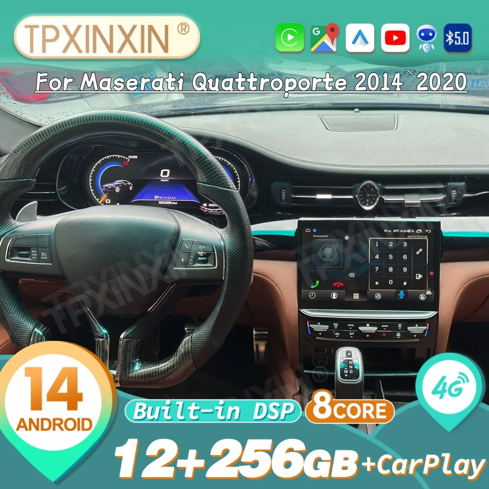For Maserati Quattroporte 2014~2020 Car Radio Multimedia Instrument Speedometer Virtual LCD Instrument Panel Cluster Cockpit
For Maserati Quattroporte 2014~2020 Car Radio Multimedia Instrument Speedometer Virtual LCD Instrument Panel Cluster Cockpit