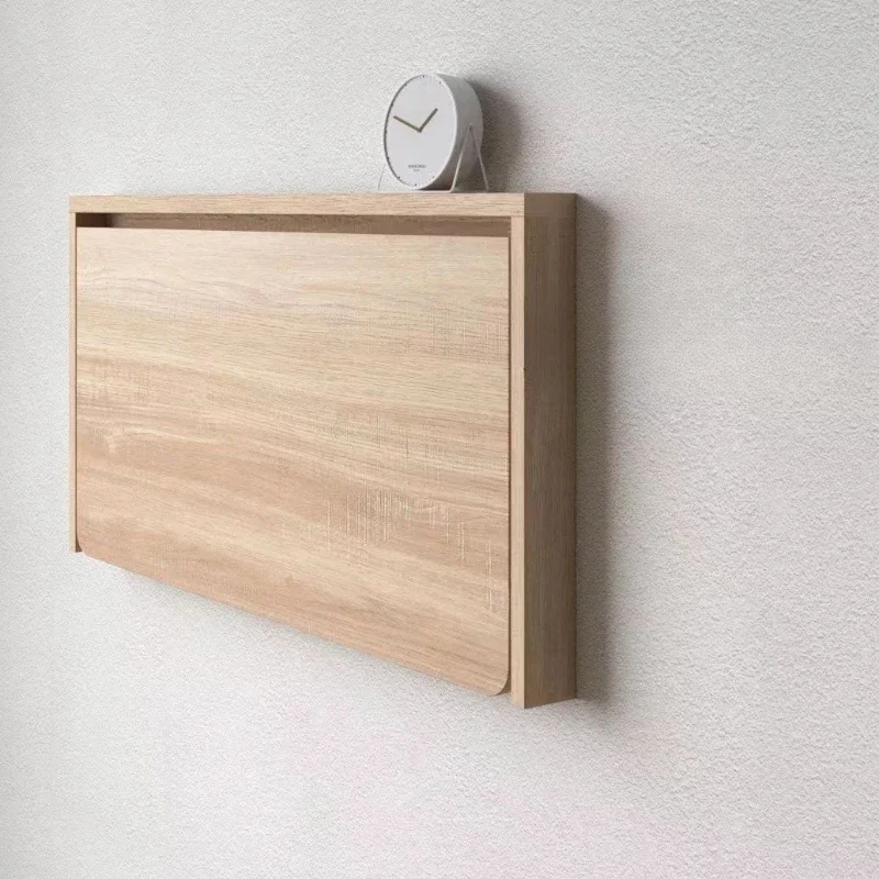 Invisible solid wood wall-mounted folding table computer table small wall-mounted storage cabinet multi-function study table
Invisible solid wood wall-mounted folding table computer table small wall-mounted storage cabinet multi-function study table