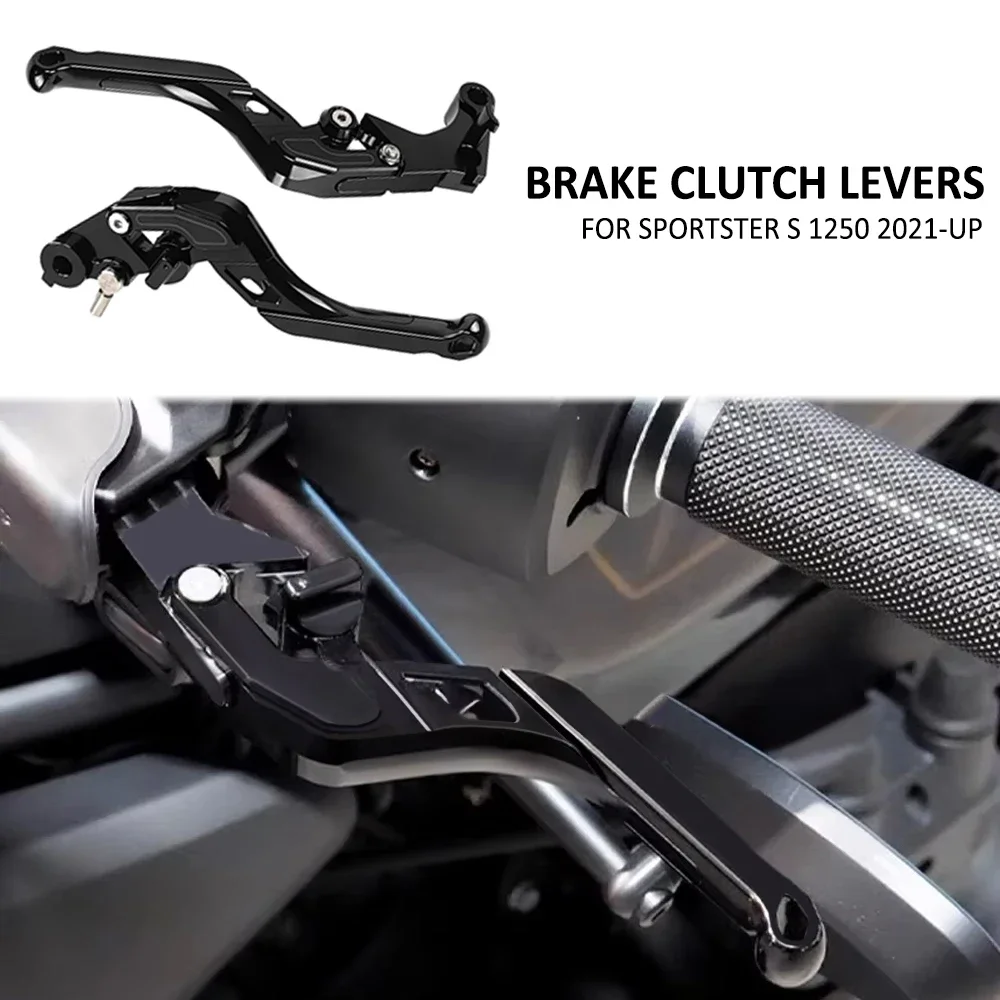 Motorcycle Handlebar Brake Clutch Levers Handle Hand Control Black Kits For Harley Sportster S 1250 RH1250 S RH1250S 2021-2024
Motorcycle Handlebar Brake Clutch Levers Handle Hand Control Black Kits For Harley Sportster S 1250 RH1250 S RH1250S 2021-2024