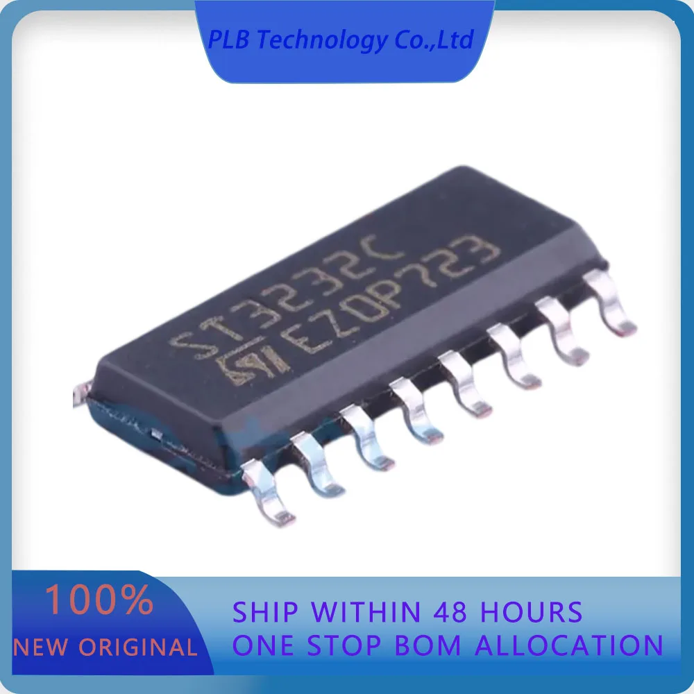 5PCS ST3232CDR ST3232 400Kbps Transceiver SOIC-16 RS232 ICs Original Stock
5PCS ST3232CDR ST3232 400Kbps Transceiver SOIC-16 RS232 ICs Original Stock