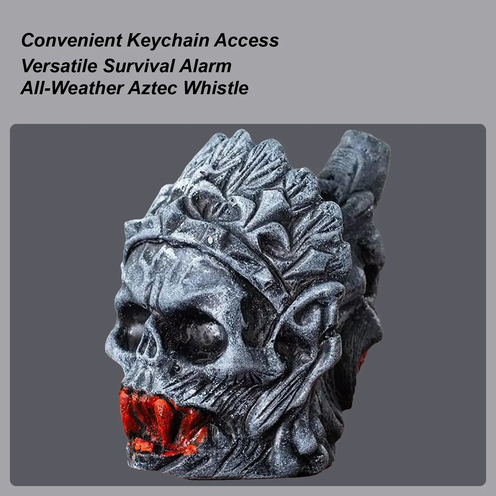 Aztec Death Whistle Halloween Screaming Vampire Aztec Whistle Atmosphere Booster Gothic Prop Survival Tool For Outdoor Sports
Aztec Death Whistle Halloween Screaming Vampire Aztec Whistle Atmosphere Booster Gothic Prop Survival Tool For Outdoor Sports