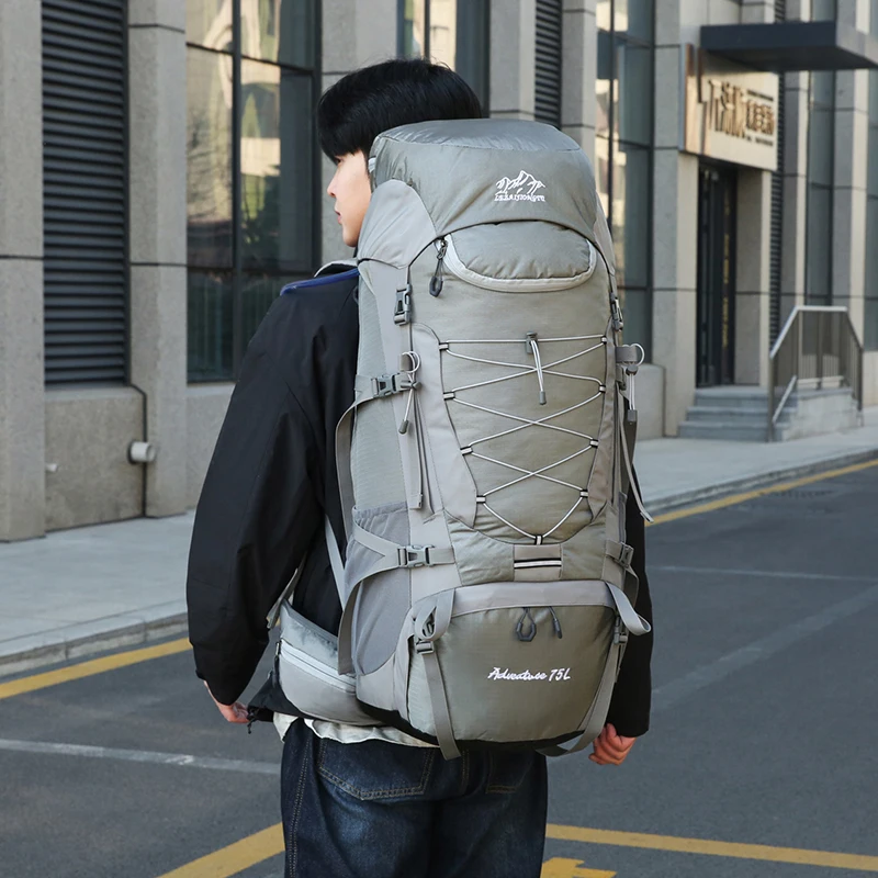 75L Climbing Outdoor Backpack Large Capacity Travel Sport Bag With Shoes Compartment Mountaineering Trekking Hiking Rucksack
75L Climbing Outdoor Backpack Large Capacity Travel Sport Bag With Shoes Compartment Mountaineering Trekking Hiking Rucksack
