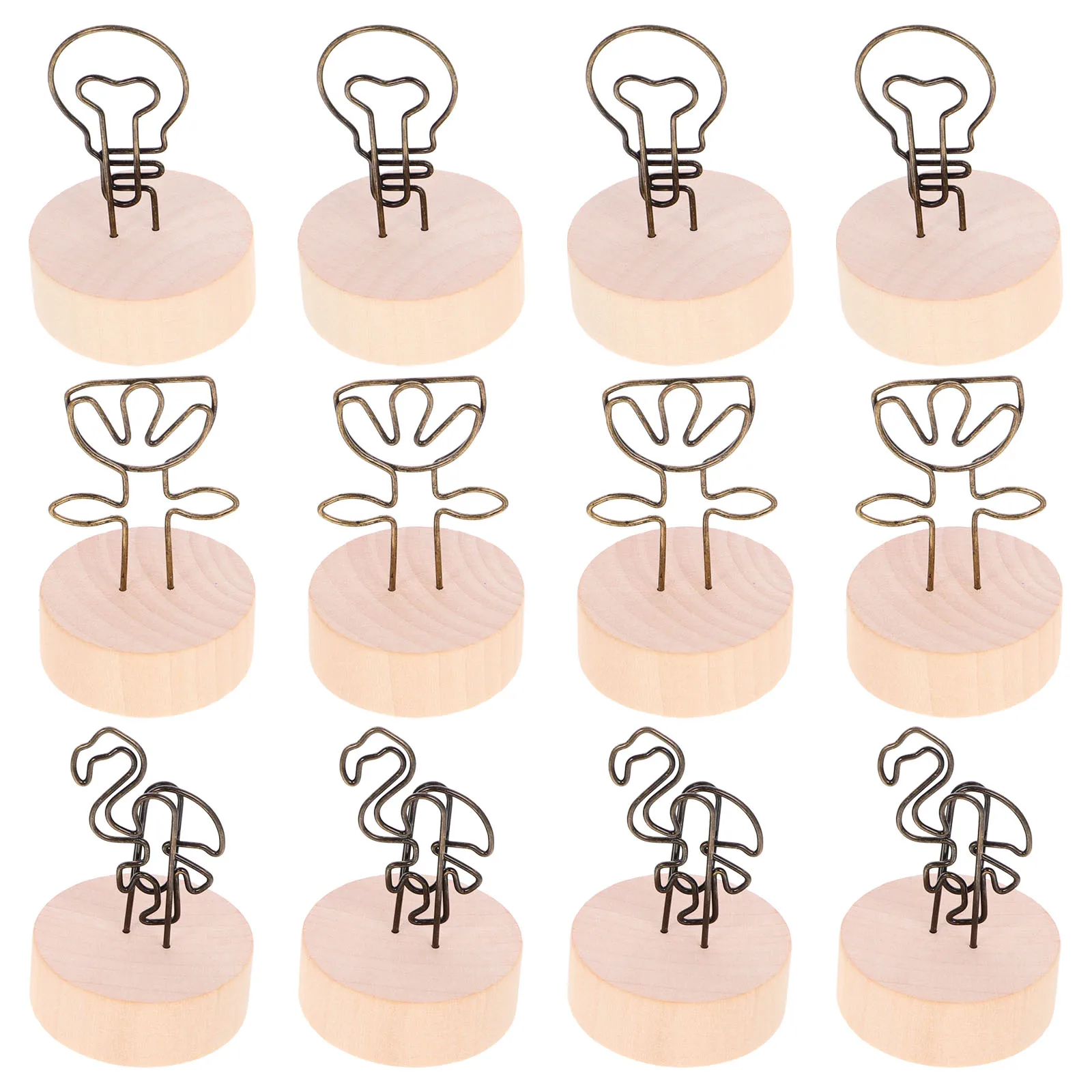 12 Retro Wooden Memo Clips Note Holders Simple Cute Photo Display Home Decor Bulb 4 Flower 4 Flamingo Lightweight Table
12 Retro Wooden Memo Clips Note Holders Simple Cute Photo Display Home Decor Bulb 4 Flower 4 Flamingo Lightweight Table