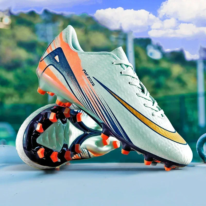 New Men Soccer Shoes Drop Shipping Outdoor Non-Slip Football Boots Breathable Unisex Ultralight Sports Shoes Training Sport
New Men Soccer Shoes Drop Shipping Outdoor Non-Slip Football Boots Breathable Unisex Ultralight Sports Shoes Training Sport