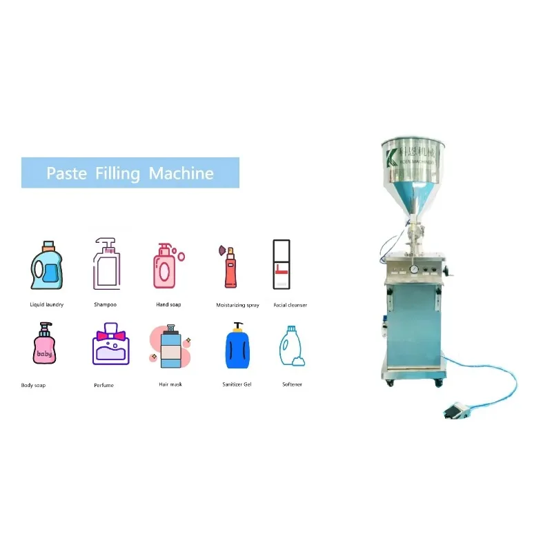 50ml 100ml 150ml 300ml Piston Essential Oil Cosmetics Lotion Cream Bottle Paste Liquid Filling Machine
50ml 100ml 150ml 300ml Piston Essential Oil Cosmetics Lotion Cream Bottle Paste Liquid Filling Machine