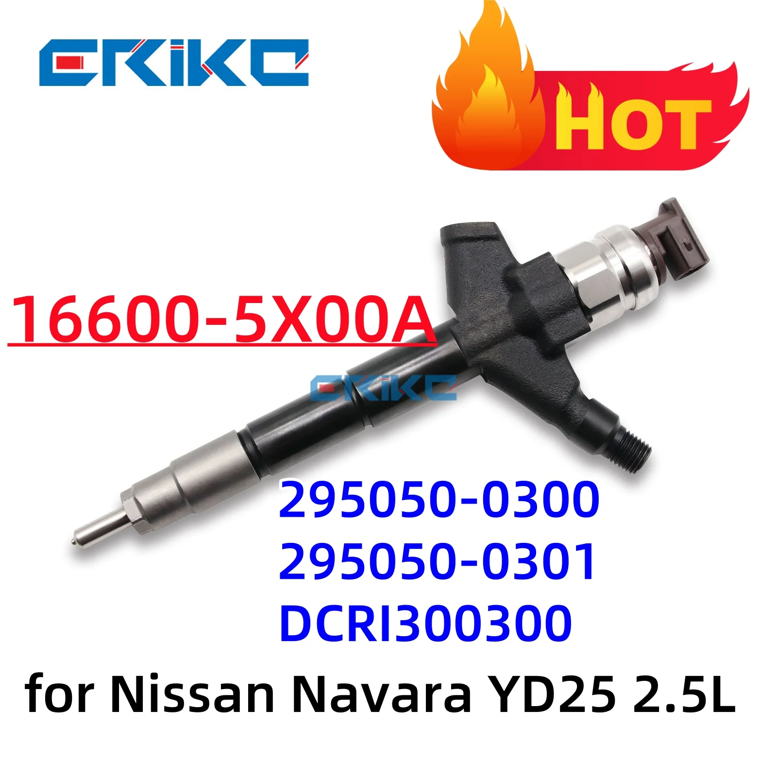 295050-0300 16600-5X00A 16600-5X00D Diesel Injector Nozzle 16600-5X00# 116600-1AT0A NEW 295050-0301 DCRI300300 For Nissan Muran
295050-0300 16600-5X00A 16600-5X00D Diesel Injector Nozzle 16600-5X00# 116600-1AT0A NEW 295050-0301 DCRI300300 For Nissan Muran