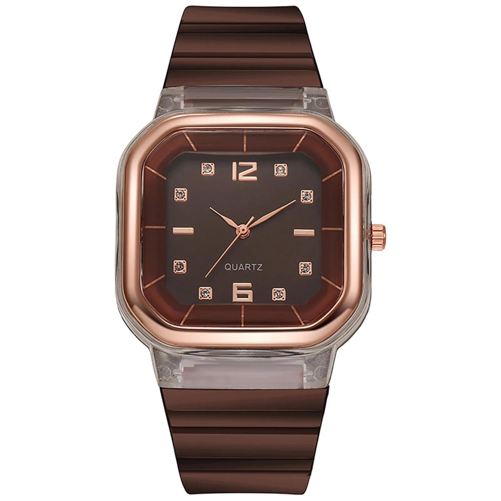 Simple Girls Watch Square Dial Women Watches Personality Creative Silicone Strap Quartz Wrist Watches Clock relogios feminino
Simple Girls Watch Square Dial Women Watches Personality Creative Silicone Strap Quartz Wrist Watches Clock relogios feminino