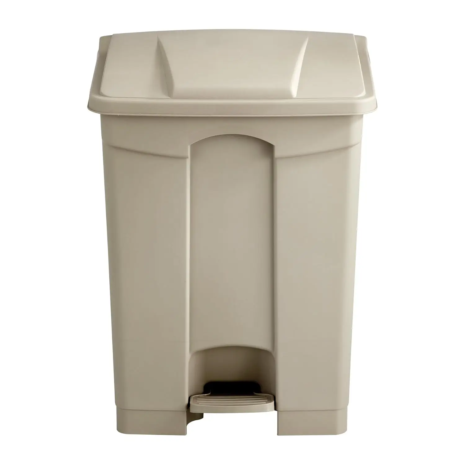 Safco Step On Plastic Trash Can with Foot Pedal, 17 Gallon Garbage Can for Kitchen, Indoor or Outdoor Use, Hands Free, Tan
Safco Step On Plastic Trash Can with Foot Pedal, 17 Gallon Garbage Can for Kitchen, Indoor or Outdoor Use, Hands Free, Tan