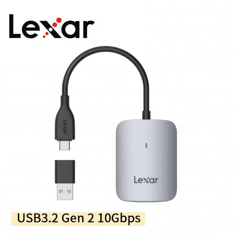 Original Lexar CFexpress Type A Card Reader USB 3.2 Gen 2 Type C/A Memory Card CFe A Card Reader
Original Lexar CFexpress Type A Card Reader USB 3.2 Gen 2 Type C/A Memory Card CFe A Card Reader