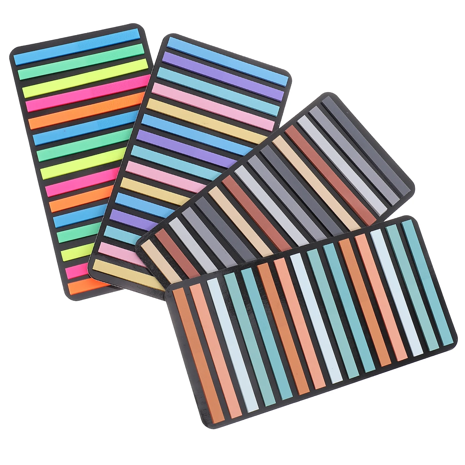 4 Sets Colorful Sticky Page Markers Transparent Reading Strips For Books Notepads Learning Office Supplies Book Accessories
4 Sets Colorful Sticky Page Markers Transparent Reading Strips For Books Notepads Learning Office Supplies Book Accessories