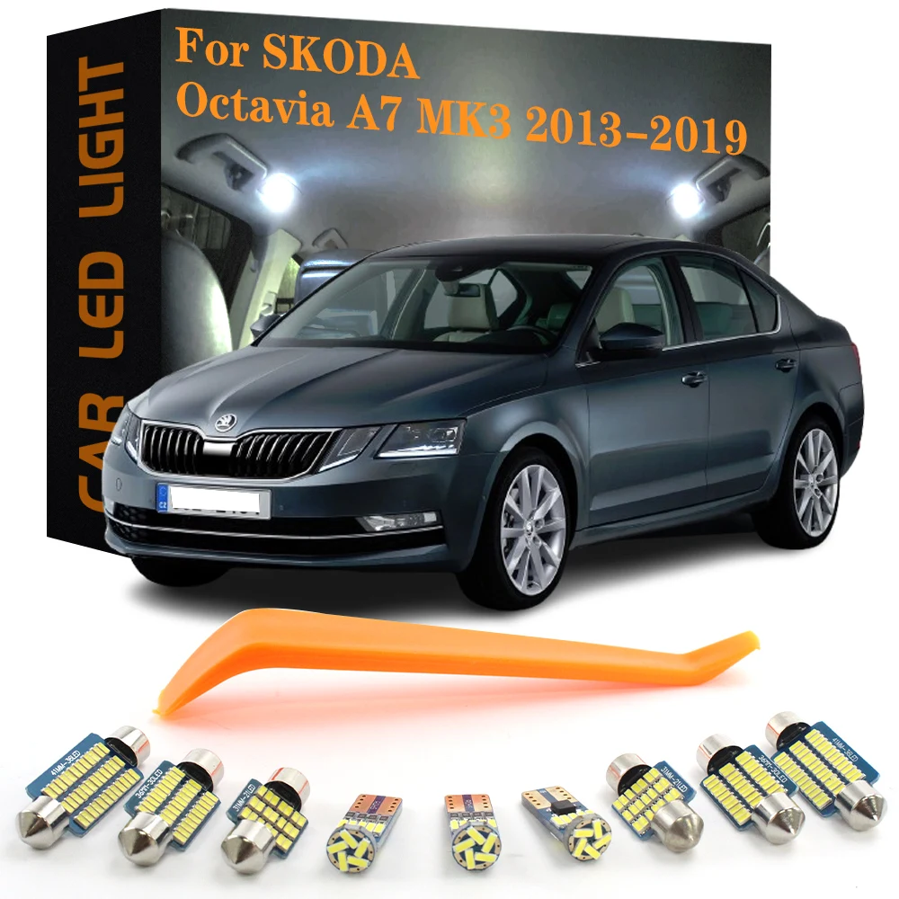 11 шт. автомобильные аксессуары, светодиодный внутренний светильник Canbus для Skoda Octavia A7 MK3 5E3 5E5 Sedan Combi 2013 2014 2015 2016 2017 2018 2019
11 шт. автомобильные аксессуары, светодиодный внутренний светильник Canbus для Skoda Octavia A7 MK3 5E3 5E5 Sedan Combi 2013 2014 2015 2016 2017 2018 2019