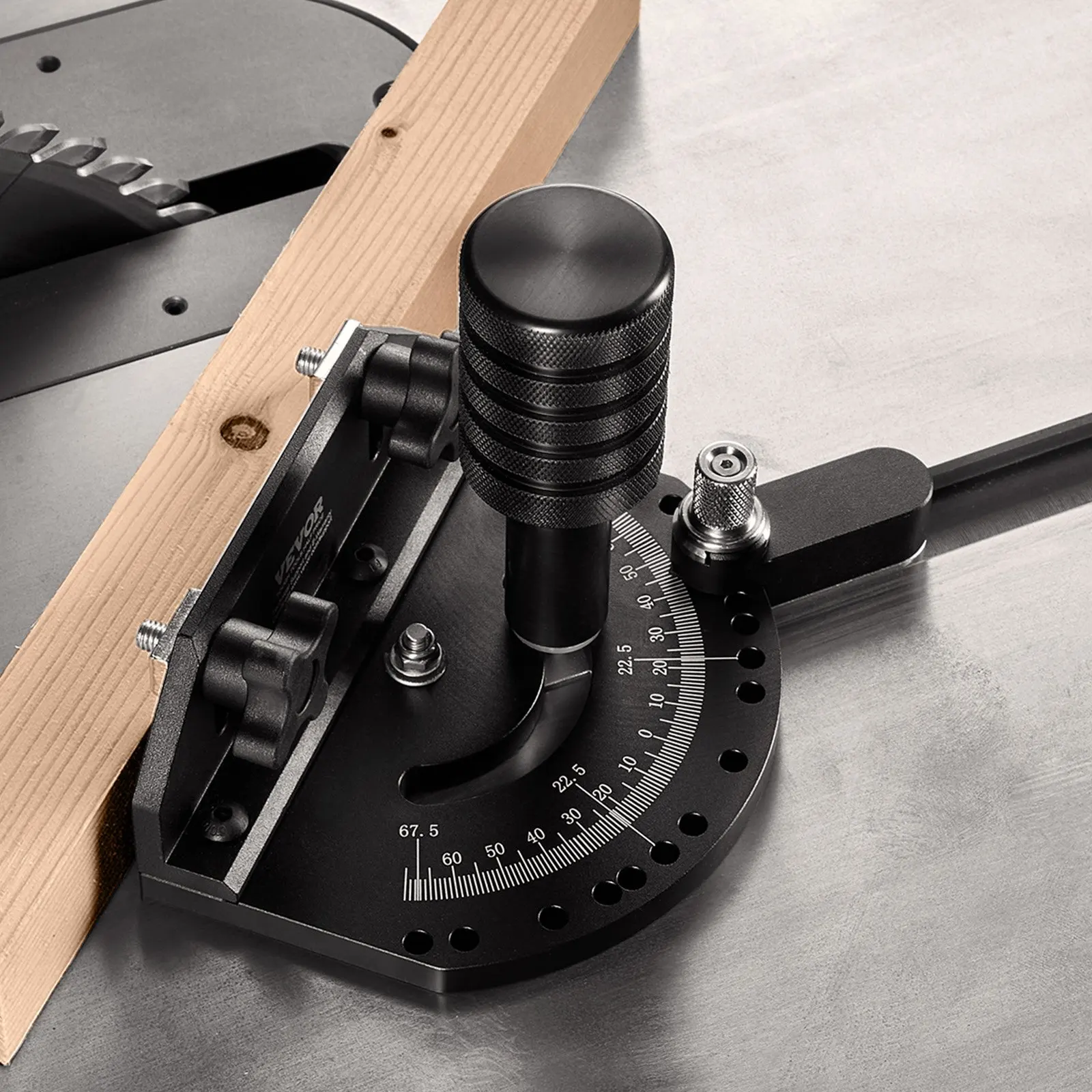 Aluminum Alloy Table Saw Miter Gauge With 15 Angle Stops Adjustable Spring Loaded Plunger And Removable Disc, For Woodworking Tool Table Saw
Aluminum Alloy Table Saw Miter Gauge With 15 Angle Stops Adjustable Spring Loaded Plunger And Removable Disc, For Woodworking Tool Table Saw