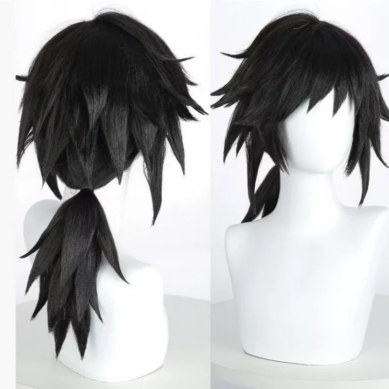 Anime made of high-temperature fiber, cosplay wig in natural black, thick and fluffy
Anime made of high-temperature fiber, cosplay wig in natural black, thick and fluffy