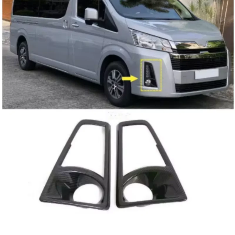For Toyota Hiace 2019-2023 Car Style Accessories ABS chrome Front Fog Light Lamp Cover Trim frame Molding Bezel Garnish Sticker
For Toyota Hiace 2019-2023 Car Style Accessories ABS chrome Front Fog Light Lamp Cover Trim frame Molding Bezel Garnish Sticker