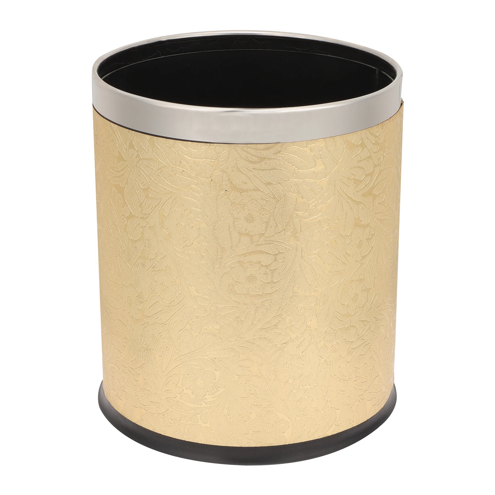 Gold Trash Can Waste Bin Household Plastic Garbage Can Thickened Base Non Slip Office Wastebasket Round Compact Fireproof
Gold Trash Can Waste Bin Household Plastic Garbage Can Thickened Base Non Slip Office Wastebasket Round Compact Fireproof