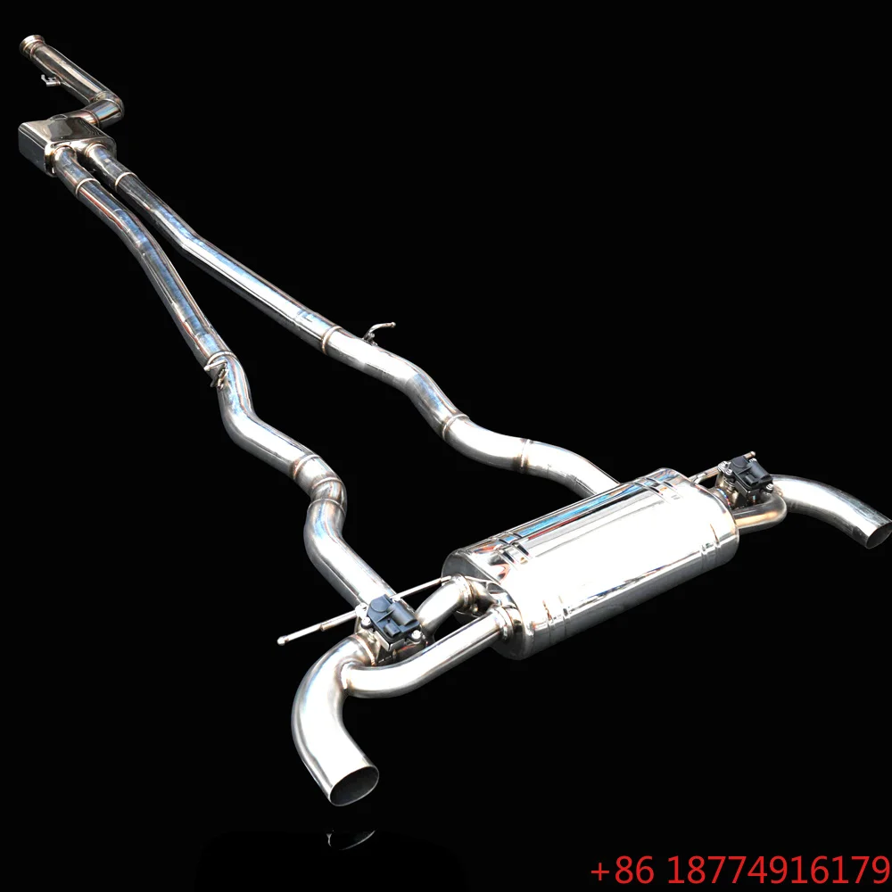 Customized Factory OEM Catback SS304 for THE8 840 840i G16 B58 3.0T 2010+ Exhaust Valvetronic Muffler
Customized Factory OEM Catback SS304 for THE8 840 840i G16 B58 3.0T 2010+ Exhaust Valvetronic Muffler
