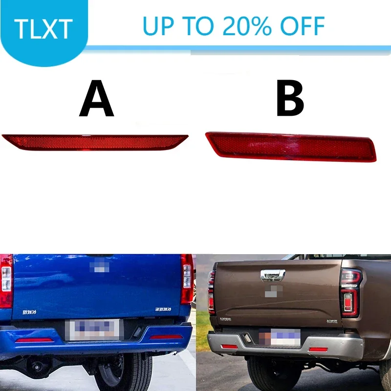 Rear bumper reflector For Great Wall GWM POER PAO Cannon Pickup 2019 2020 2021 Car Rear Bumper Reflector Light Marker Lamp
Rear bumper reflector For Great Wall GWM POER PAO Cannon Pickup 2019 2020 2021 Car Rear Bumper Reflector Light Marker Lamp