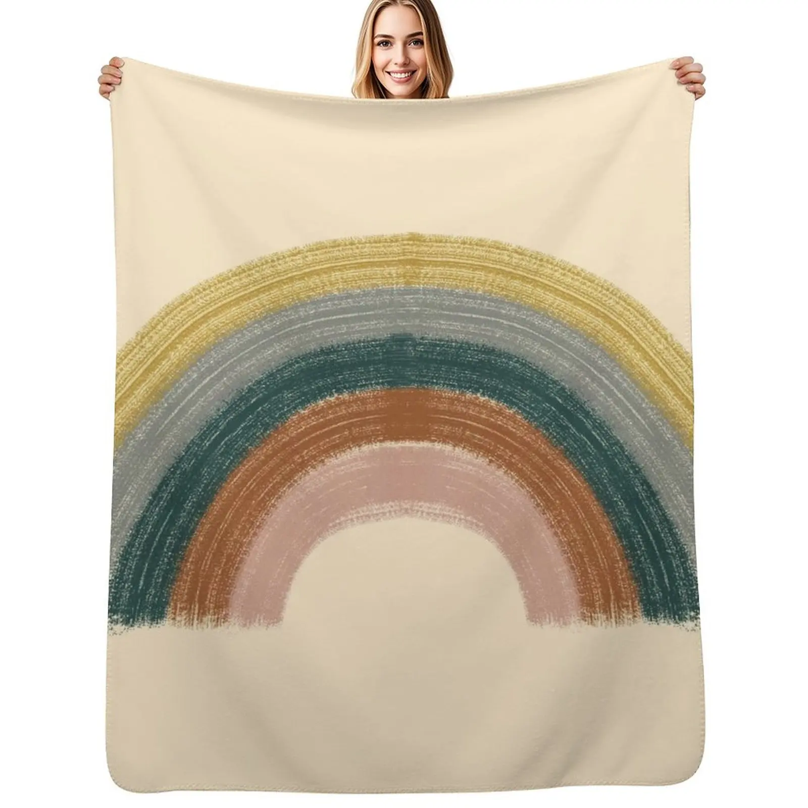 Earth Toned Rainbow | minimalist organic abstract art Throw Blanket Cozy Home Blanket Gift for Christmas Holiday
Earth Toned Rainbow | minimalist organic abstract art Throw Blanket Cozy Home Blanket Gift for Christmas Holiday