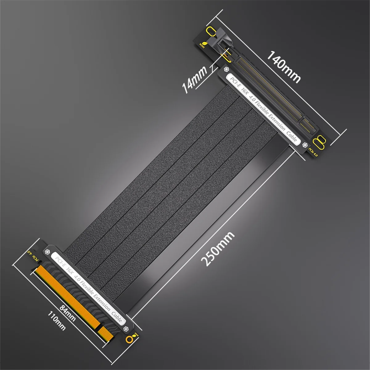 PCIE 4,0 16X Удлинительный кабель, 64GBS Высокоскоростной Переходник для графического процессора для карты расширения GPU, длина 30 см (90 градусов)
PCIE 4,0 16X Удлинительный кабель, 64GBS Высокоскоростной Переходник для графического процессора для карты расширения GPU, длина 30 см (90 градусов)