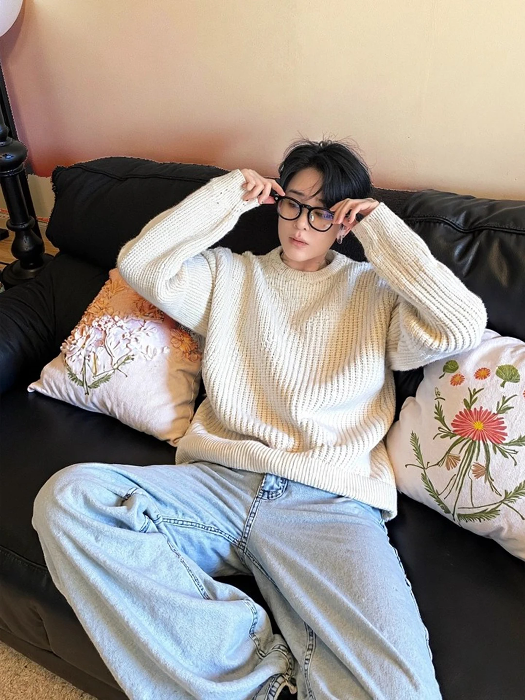 Korean Sle Lazy round Ne Knitwear Men's Loose Fit Comfortable Autumn Winter Outerwear Cleanfit Soft Polyester Fiber
Korean Sle Lazy round Ne Knitwear Men's Loose Fit Comfortable Autumn Winter Outerwear Cleanfit Soft Polyester Fiber