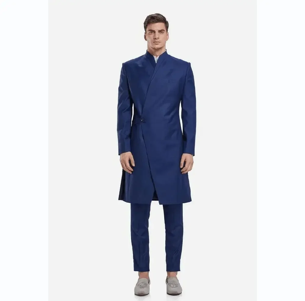 Male Long Blazer Men Suit Two Pieces(Jacket+Pants) High Quality Stand Collar Outfits Chic Casual Party Prom Wedding Set
Male Long Blazer Men Suit Two Pieces(Jacket+Pants) High Quality Stand Collar Outfits Chic Casual Party Prom Wedding Set
