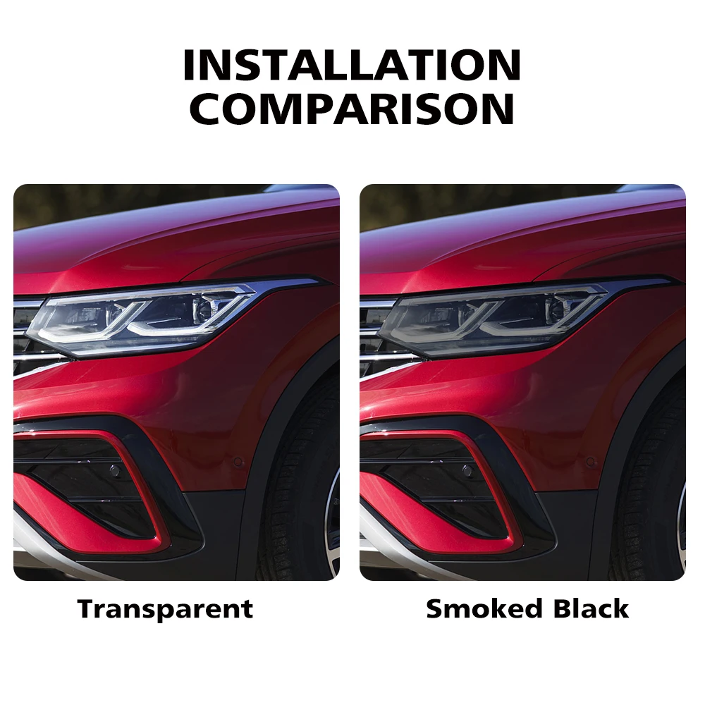 For Volkswagen Tiguan MK3 5N MK2 High-Gloss Smoke Black Pre Cut Car Headlight Protective Film Anti-Scratch Auto Vinyl Wrap Film
For Volkswagen Tiguan MK3 5N MK2 High-Gloss Smoke Black Pre Cut Car Headlight Protective Film Anti-Scratch Auto Vinyl Wrap Film
