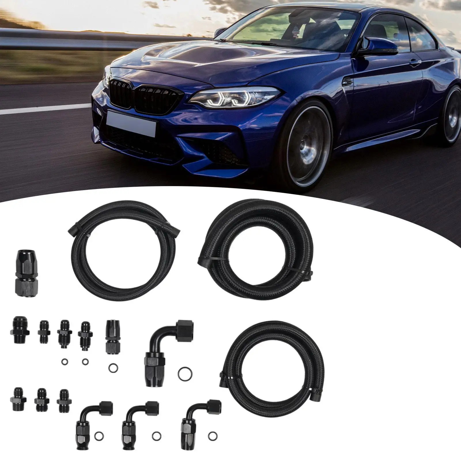 Power Steering Remote Pump Hose Fitting Kit Easy Installation for GM
Power Steering Remote Pump Hose Fitting Kit Easy Installation for GM