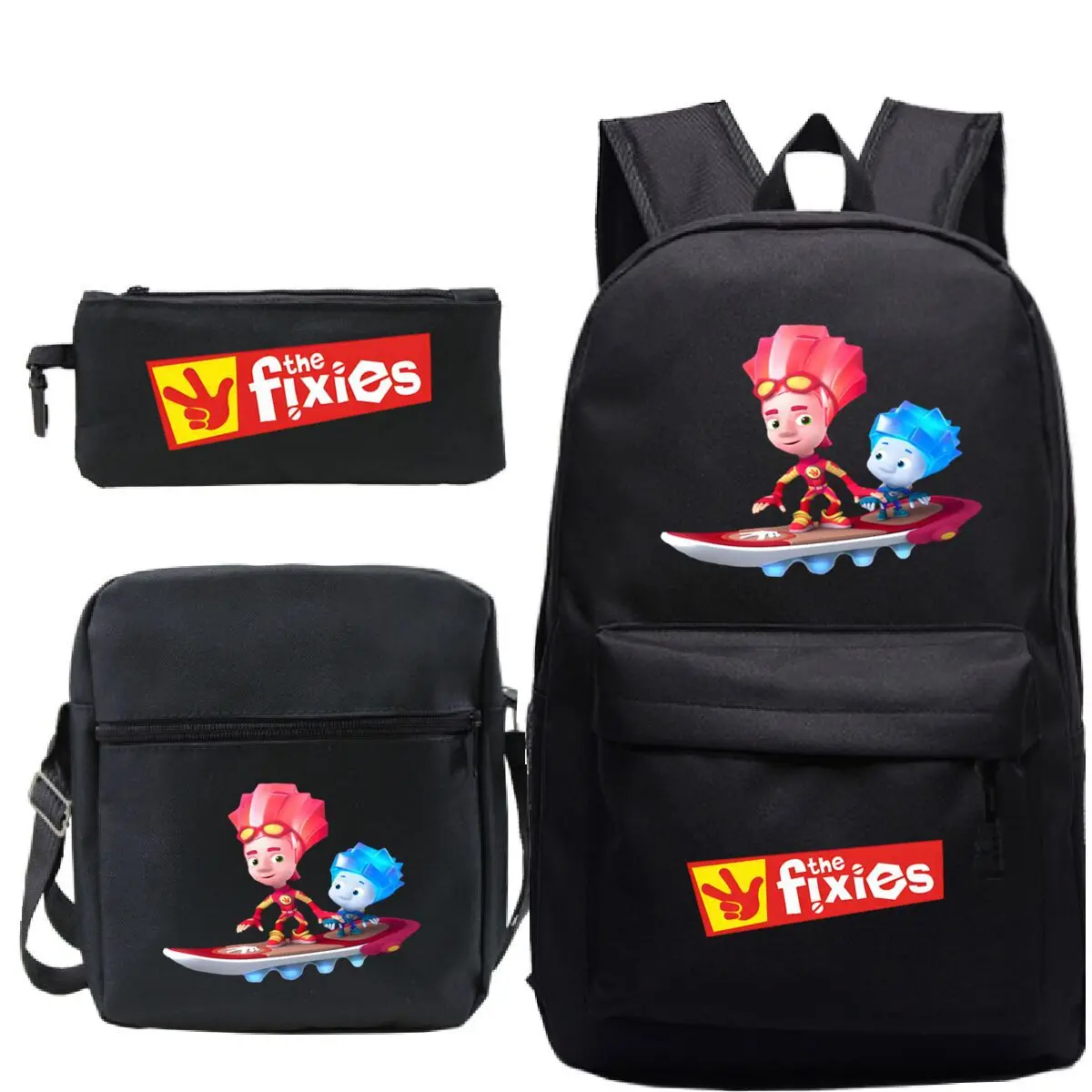 The Fixies Printed Backpack for Boys Girls School Bags 3pcs Set Large Capacity Children Backpack Student Travel Rucksack Mochila
The Fixies Printed Backpack for Boys Girls School Bags 3pcs Set Large Capacity Children Backpack Student Travel Rucksack Mochila