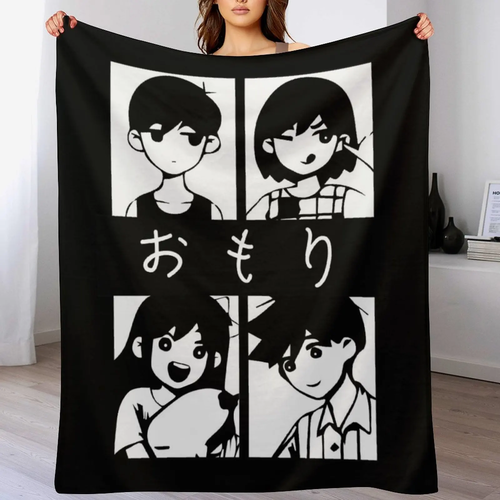 Omori (Omori, Kel, Aubrey und Hero) Classic T-Shirt Throw Blanket Winter beds manga Beach cosplay anime Blankets
Omori (Omori, Kel, Aubrey und Hero) Classic T-Shirt Throw Blanket Winter beds manga Beach cosplay anime Blankets