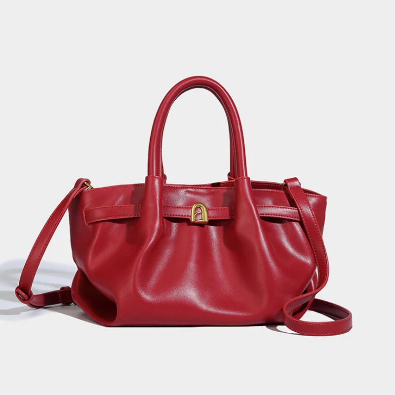 Luxury Soft PU Leather Tote Bag Large Capacity Women's Shoulder Bag Crossbody Bag Niche Design Commuter Handbag
Luxury Soft PU Leather Tote Bag Large Capacity Women's Shoulder Bag Crossbody Bag Niche Design Commuter Handbag