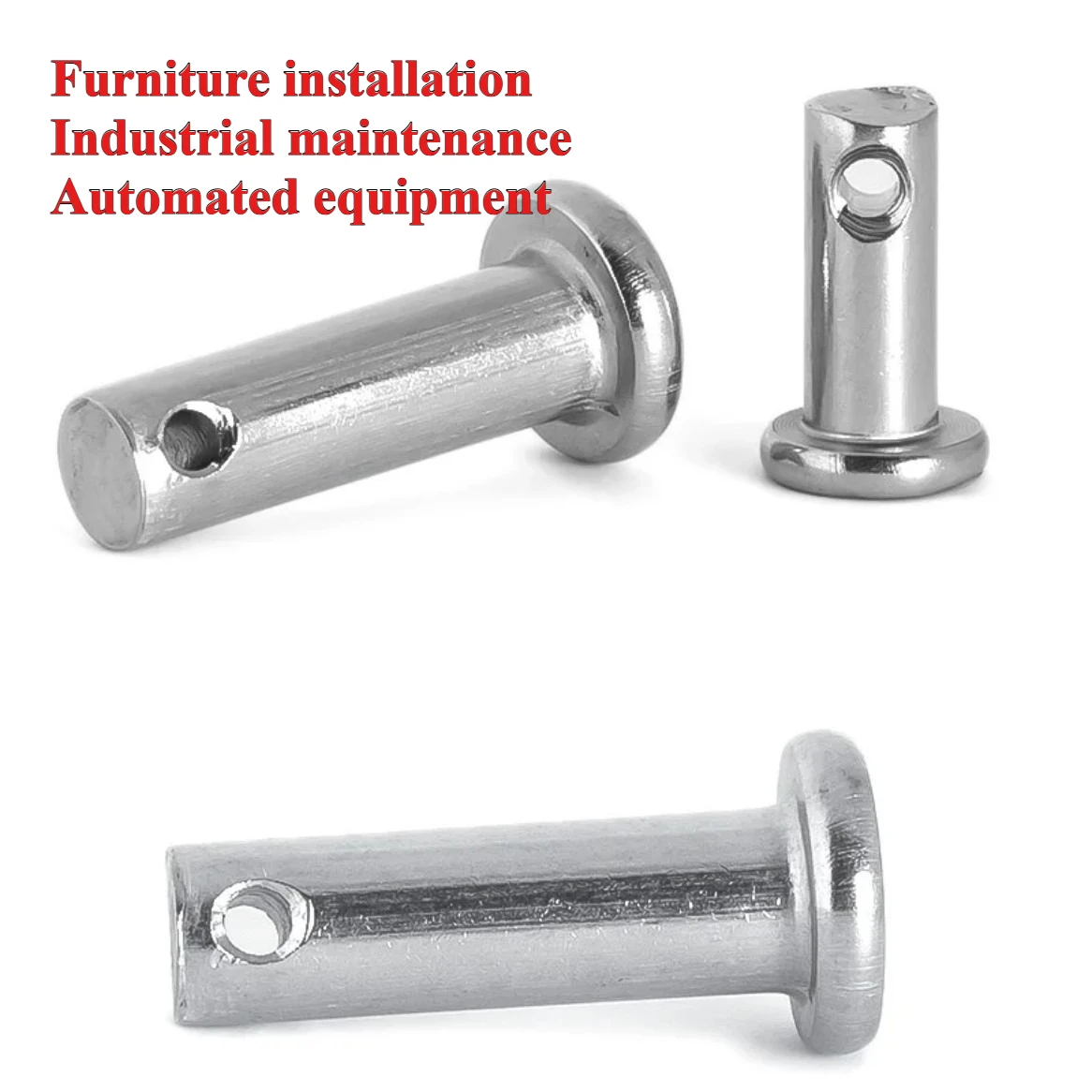10pcs 304 Stainless Steel Flat Head Hole Shaft Positioning Pin M3 M4 M5 M6 M8 M10 M12 M14 M16 M18 Cylindrical Roll Dowel Pins
10pcs 304 Stainless Steel Flat Head Hole Shaft Positioning Pin M3 M4 M5 M6 M8 M10 M12 M14 M16 M18 Cylindrical Roll Dowel Pins