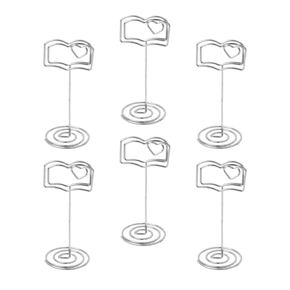 6pcs Silver Clips Desktop Cards Holder for Wedding Table Decor Wedding Table Decor Desktop Card Holder Memo Clips
6pcs Silver Clips Desktop Cards Holder for Wedding Table Decor Wedding Table Decor Desktop Card Holder Memo Clips
