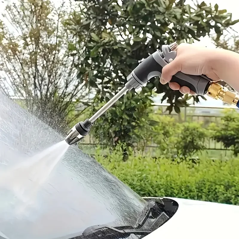 Портативный пистолет-распылитель для автомойки высокого давления, пистолет с длинным полюсом, водяной пистолет для автомойки, бытовой инструмент для мойки автомобилей
Портативный пистолет-распылитель для автомойки высокого давления, пистолет с длинным полюсом, водяной пистолет для автомойки, бытовой инструмент для мойки автомобилей