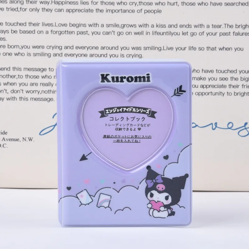 Kuromi Cute Kawaii Cartoon Character 3-inch Jade Guigou Meileti Photo Storage Album Bookfolder Student Girl Gift Wholesale
Kuromi Cute Kawaii Cartoon Character 3-inch Jade Guigou Meileti Photo Storage Album Bookfolder Student Girl Gift Wholesale