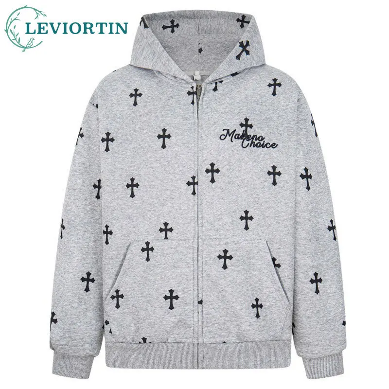 Весенне-осенняя мужская куртка с перекрестным капюшоном и принтом, скрытая уличная тенденция, нишевый свободный повседневный кардиган на молнии, толстовка
Весенне-осенняя мужская куртка с перекрестным капюшоном и принтом, скрытая уличная тенденция, нишевый свободный повседневный кардиган на молнии, толстовка