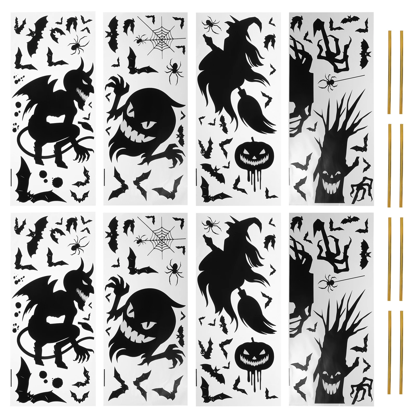 100pcs Black Bat Halloween Party Treat OPP Kids Favor Sweet Storage Bags Gifts Packing Cookies Bag For Halloween Bags
100pcs Black Bat Halloween Party Treat OPP Kids Favor Sweet Storage Bags Gifts Packing Cookies Bag For Halloween Bags